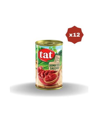 Tat TOMATO PASTE 170 GR - (12 PIECES)