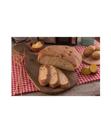 Y rem Afyon Famous Afyon Wood Fired Traditional Sourdough Potato Village Bread 1.5kg | 2 Pieces