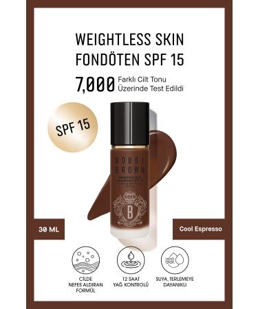 Bobbi Brown Moisturizing Foundation SPF15 30ml With Intense and Light Formula-Cool Espresso Passi.5009
