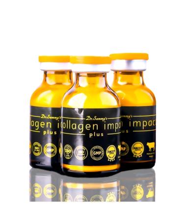 Dr.Sammy's Collagen Impact Plus Hydrolyzed Bovine Collagen Hyaluronic Acid Resveratrol Glutathione Elastin - Buy Online on GoSupps.com