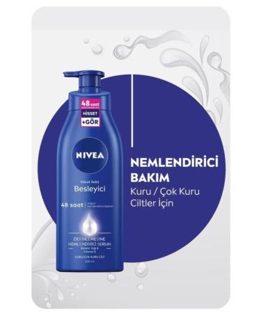 NIVEA Nourishing Body Milk 400ml Make-Up Remover Water 400ml Hand Cream Face Cream and Lip Care Cream - Buy Online on GoSupps.com