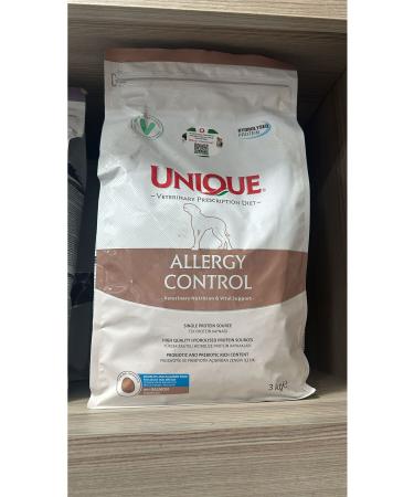 Unique Allergy Control 3 Kg Dog Food