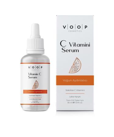 VOOP Intensive Brightening Anti-Spot Vitamin C Serum - 30 ml | Effective Care with Vitamin C Content - Buy Online on GoSupps.com