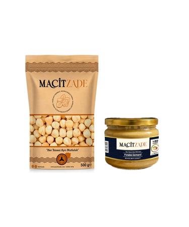 ZL Shopping Macitzade Economic Package 500 gr Hazelnuts + 280 gr Hazelnut Paste
