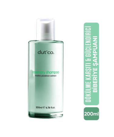 dut'co. Rosemary Shampoo Anti-Loss Strengthening Fast Hair Growth Effect 200 ml