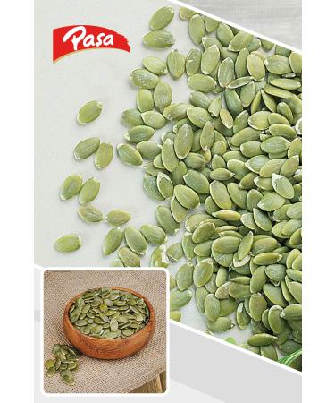 Pasha Nuts Raw Pumpkin Seeds Transparent Package 250 gr X 4 Pieces (TOTAL 1 KG) - Buy Online on GoSupps.com