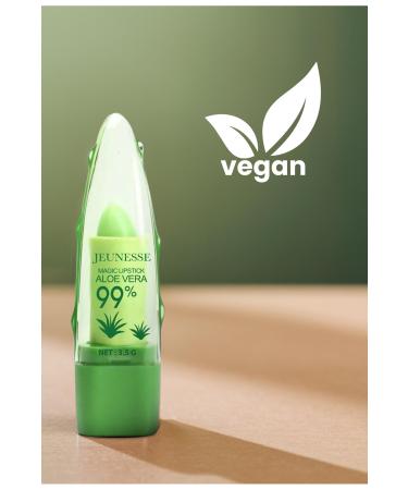 Jeunesse Aloe Vera Magic Lip Stick 3.5 grams * 3 pieces - Magic Lip Balm - Buy Online on GoSupps.com