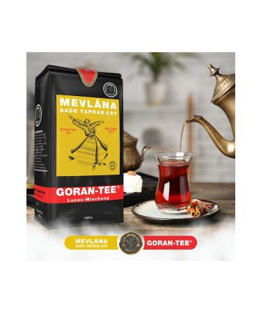 Mevlana Tea Goran Tee Mevlana Tea Lux Mischung 1000 grams - Buy Online on GoSupps.com