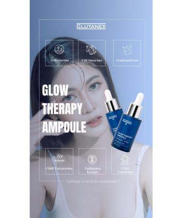 GLUTANEX Anti-Aging Intense Moisture and Shine Glow Therapy Ampoule - Buy Online on GoSupps.com