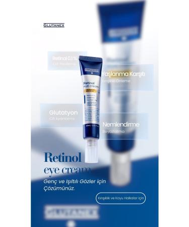 GLUTANEX Anti-Aging Glutathione Retinol Eye Cream - Buy Online on GoSupps.com