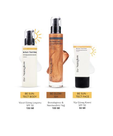 Be Beauty Essence Be Sunglow Face - Face Sun Cream SPF 50 50 Ml - Buy Online on GoSupps.com