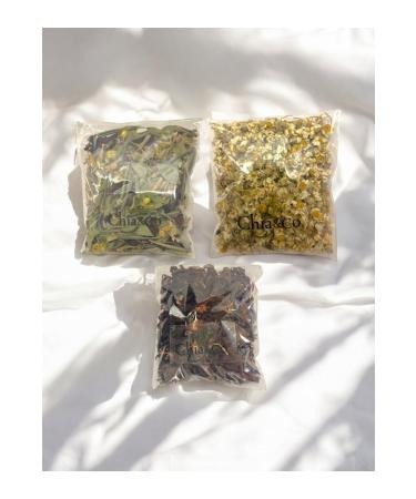 SOFT Winter Tea 100 gr Chamomile Tea 100 gr Hibiscus Tea 100 gr