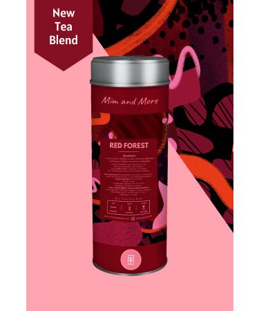 Mim and More Red Forest Tea - Red Fruit Hibiscus Tea 50 gr - Buy Online on GoSupps.com