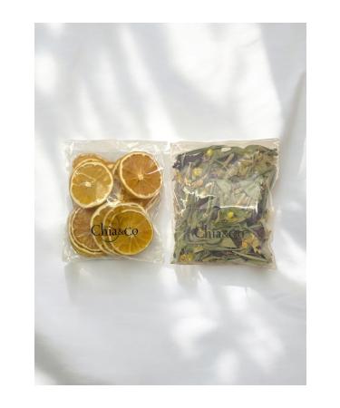 SOFT Winter Tea (100 gr) & Dried Orange (100gr) 0 Organic and Real