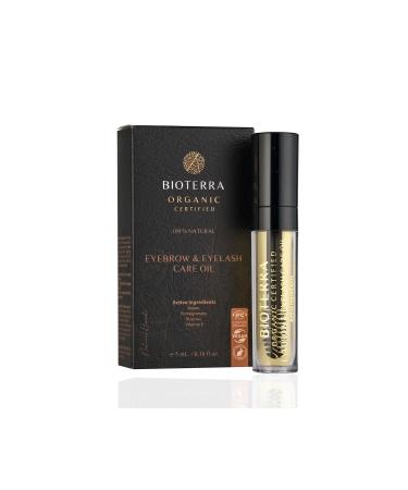 Bioterra Organic Eyebrow Eyelash Care Oil 5 ml - Buy Online on GoSupps.com