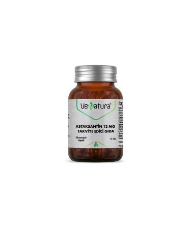 Venatura Astaxanthin 12mg 30 Softgels