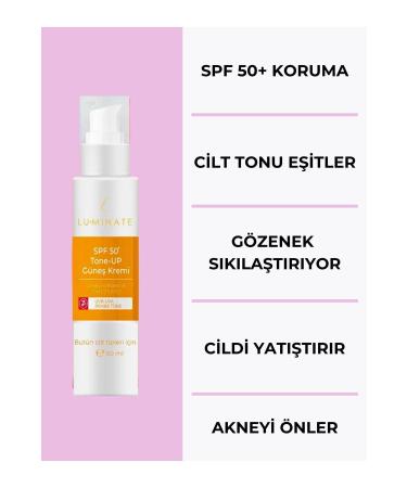 Luminate Tone Equalizer SPF 50 Factor Pink Tinted High Sunscreen Cream Water Based For All Skin Types - Buy Online on GoSupps.com