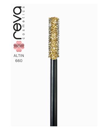REVA Gold Length & Definition Glitter Mascara-Gold Lengthening & Defining Glitter Mascara 660 - Buy Online on GoSupps.com