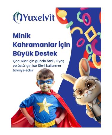 Yuxelvit NeuroFocus Kids Citicoline Fish Oil L-Arginine Phosphatidylserine Syrup 150 ml - Buy Online on GoSupps.com