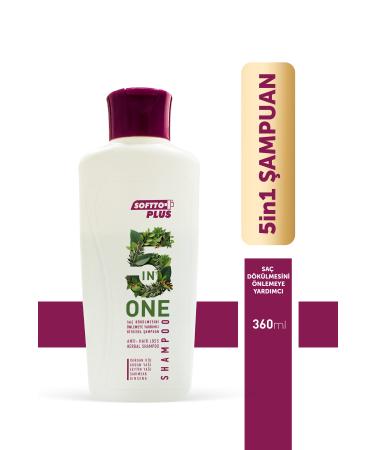 Softto Plus 5 In 1 Shampoo 360 ml