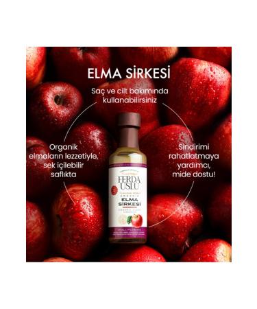 Fermente Mutfa m Organic Apple Cider Vinegar - 1 Year Aged Drink 100 ml