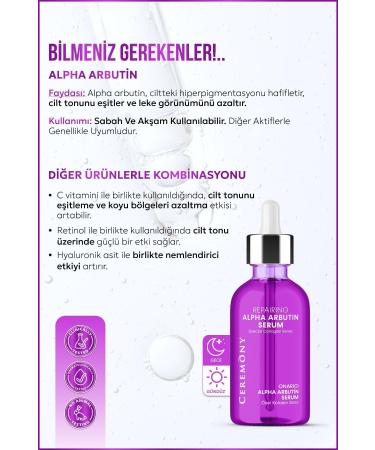 Ceremony Alpha Arbutin Repair Skin Care Serum 30 ml - Buy Online on GoSupps.com