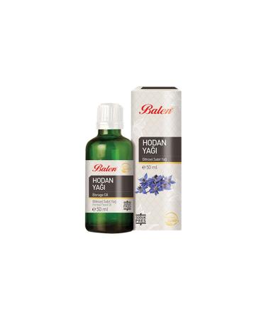 Balen Borage Oil 50 Ml | Omega-6 Fatty Acids and Gamma-Linolenic Acid (GLA) Containing Skin 570008