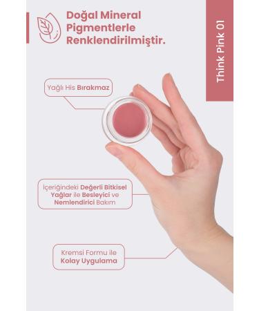 Bade Natural Cream Eyeshadow Think Pink 01 0 Natural - Buy Online on GoSupps.com