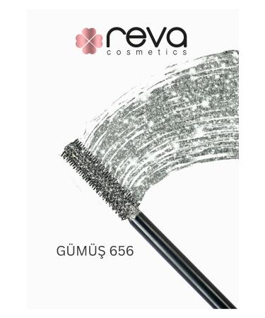 REVA Silver Length & Definition Glitter Mascara-Silver Lengthening & Defining Glitter Mascara 656 - Buy Online on GoSupps.com