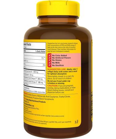 Nature Made Omega 3 Fish Oil 1200 Mg 120 Softgel - Buy Online on GoSupps.com