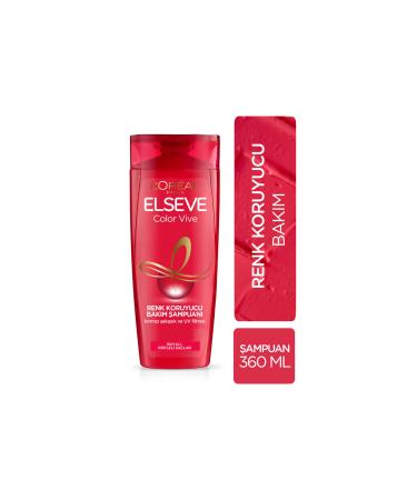Elseve Shampoo 360 Ml Color Vive Dyed