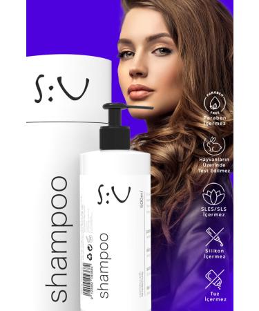 S:U Shampoo Women 500 ml - Shampoo Salt Paraben Silicone Sles / SLS Free - Buy Online on GoSupps.com