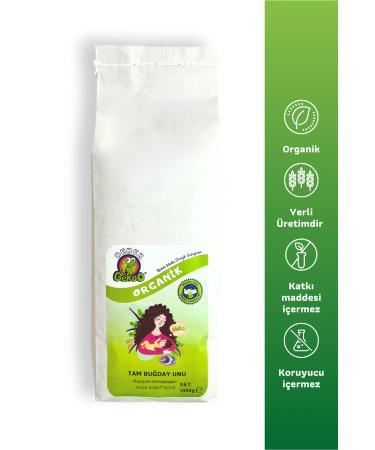 Gekoo Organic Whole Wheat Flour (WITH GERM) 1000g