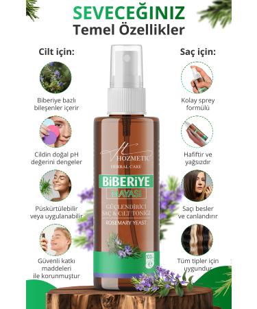 HOZMETIC Rosemary Oil Complex Serum Anti-Hair Loss Damaged Biotin Hair Care Volume Nourishing - Buy Online on GoSupps.com