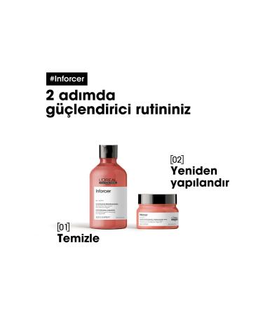 L'Oreal Paris Serie Expert Inforcer Anti-Breakage Strengthening Shampoo 300ml - Buy Online on GoSupps.com