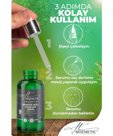 HOZMETIC Rosemary Oil Complex Serum Anti-Hair Loss Damaged Biotin Hair Care Volume Nourishing - Buy Online on GoSupps.com