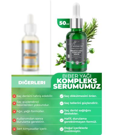 HOZMETIC Rosemary Oil Complex Serum Anti-Hair Loss Damaged Biotin Hair Care Volume Nourishing - Buy Online on GoSupps.com