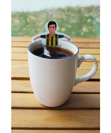 COZ TEA YELLOW DARK BLUE LEGEND 11 Black Tea Pyramid Bag Footballer Teas - Black Tea - Buy Online on GoSupps.com