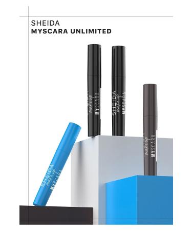Sheida Natural Formula Long Look and Volumizing Lash Extension Mascara - Blue - Buy Online on GoSupps.com