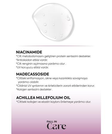 FALL IN CARE Niacinamide Serum Anti-Blackhead and Acne Pore Tightening Skin Care Serum 30ml - Buy Online on GoSupps.com