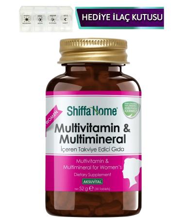 Shiffa Home Multivitamin And Multimineral - 30 Tablets - Women & Women