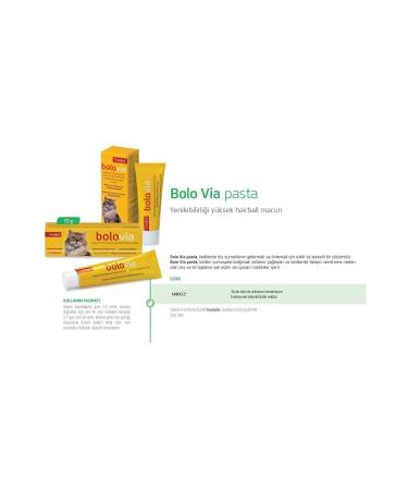 teknotrust Bolovia Cake Complementary Malt Cake for Cats 50g