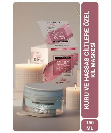 naturaexpert Natura Expert Clay Mask for Dry and Sensitive Skin 150 ml