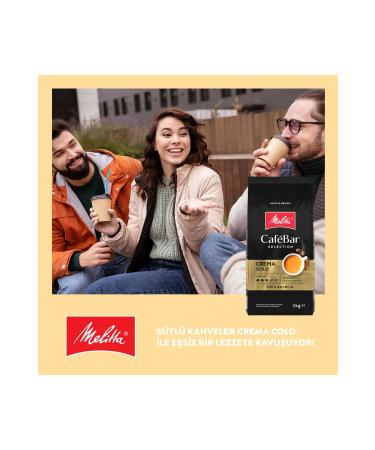 Melitta Cafebar Selection Crema Gold Bean Coffee 3x1000gr Set of 3 No.3 - Buy Online on GoSupps.com