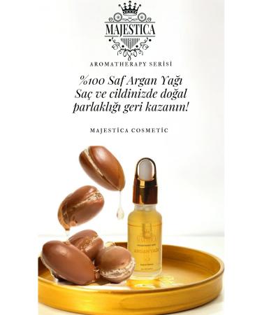 Majestica Argan Oil 20 ml 0 Pure and Natural - Buy Online on GoSupps.com