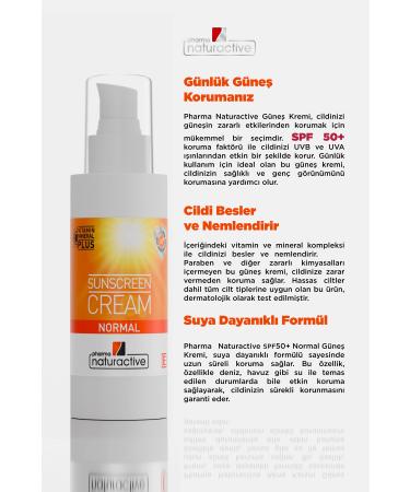 Pharmanaturactive Pharma Naturactive Spf50 Instant Protection Water Resistant 50 Factor Sun Cream 100 ml - Buy Online on GoSupps.com
