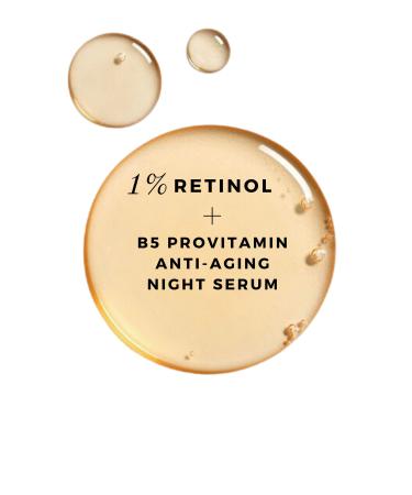 Re-Born Solution Anti-Aging and Anti-Wrinkle Repairing Retinol (Vitamin A) Night Serum 30 Ml (1% Retinol + B5) - Buy Online on GoSupps.com