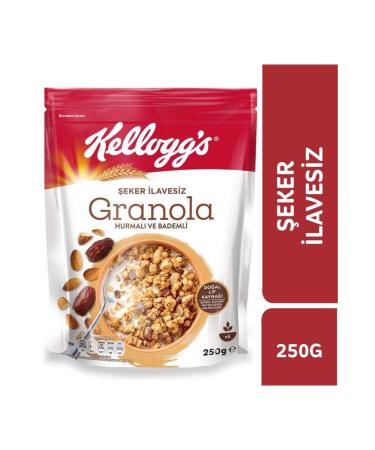 Kellogg's No Sugar Added Granola Pack Cranberry Pumpkin Seeds & Cashews & Dates & Almonds - Buy Online on GoSupps.com