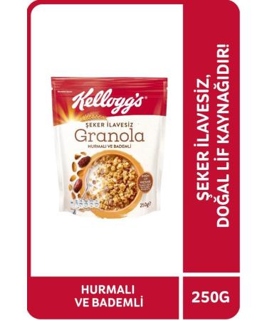 Kellogg's No Sugar Added Granola Pack Cranberry Pumpkin Seeds & Cashews & Dates & Almonds