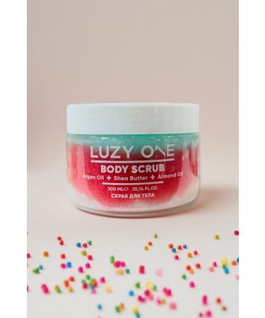 Luzy One Body Scrub - Fascinating Vanilla Scented Body Scrub That Cleanses Your Skin - 300 ml